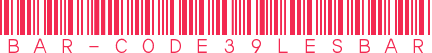 Bar-Code 39 lesbar